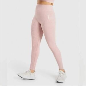 Gymshark adapt seamless leggings in light pink camo